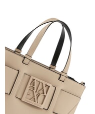 ARMANI EXCHANGE A|X BUCKLE Sac &agrave; main, avec bandouli&egrave;re sable - Sacs pour Femme - 6
