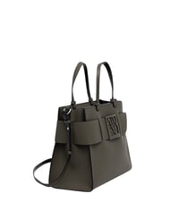 ARMANI EXCHANGE A|X BUCKLE Sac &agrave; main, avec bandouli&egrave;re savane - Sacs pour Femme - 3