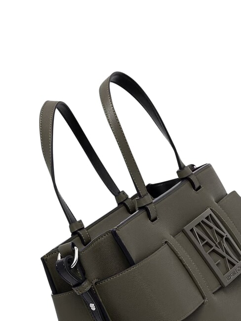 A|X BUCKLE Sac &agrave; main, avec bandouli&egrave;re savane - Sacs pour Femme