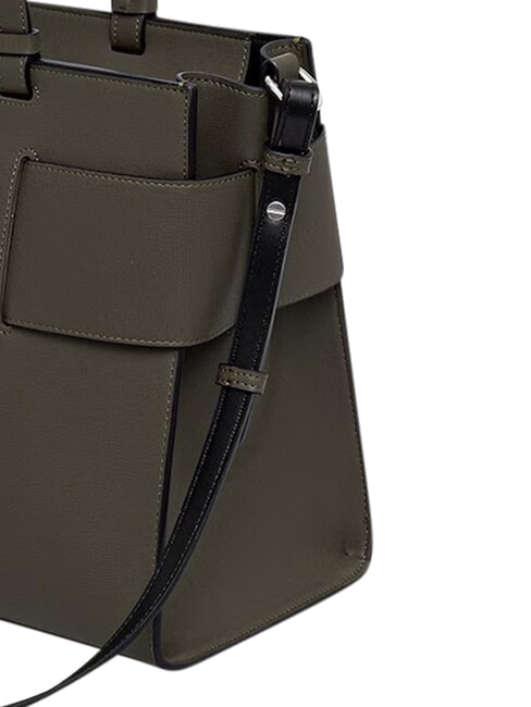 A|X BUCKLE Sac &agrave; main, avec bandouli&egrave;re savane - Sacs pour Femme