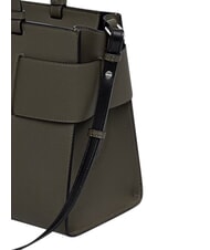 ARMANI EXCHANGE A|X BUCKLE Sac &agrave; main, avec bandouli&egrave;re savane - Sacs pour Femme - 7