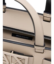 ARMANI EXCHANGE SUSIE Cabas pour sac &agrave; main, avec bandouli&egrave;re sable - Sacs pour Femme - 8