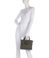 ARMANI EXCHANGE SUSIE Cabas pour sac &agrave; main, avec bandouli&egrave;re savane - Sacs pour Femme - 2