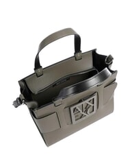 ARMANI EXCHANGE SUSIE Cabas pour sac &agrave; main, avec bandouli&egrave;re savane - Sacs pour Femme - 3