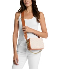 MICHAEL KORS BRYANT Sac bandouli&egrave;re &agrave; imprim&eacute; logo int&eacute;gral vanille/acrn - Sacs pour Femme - 2