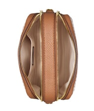 MICHAEL KORS BRYANT Sac bandouli&egrave;re &agrave; imprim&eacute; logo int&eacute;gral vanille/acrn - Sacs pour Femme - 5