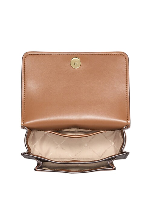 CLAIRE Mini sac bandouli&egrave;re brun/gland - Sacs pour Femme