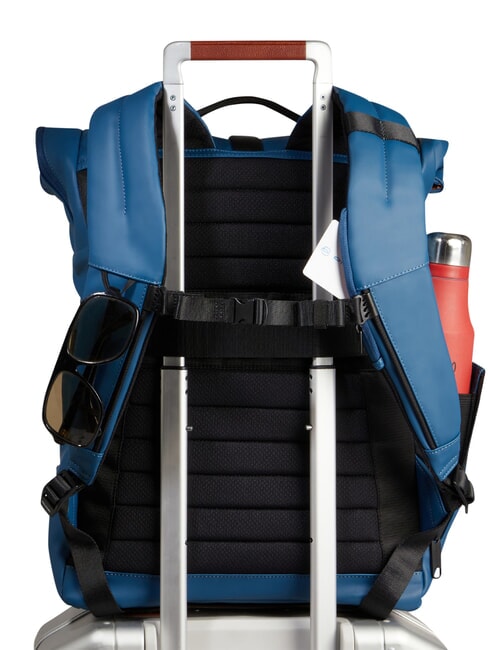 CORNER SPECIALE GOMMATO Sac &agrave; dos roll-top pour ordinateur portable 15,6" aviation - Sacs &agrave; dos pour ordinateur portable