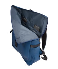 PIQUADRO CORNER SPECIALE GOMMATO Sac &agrave; dos roll-top pour ordinateur portable 15,6" aviation - Sacs &agrave; dos pour ordinateur portable - 4