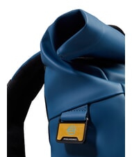 PIQUADRO CORNER SPECIALE GOMMATO Sac &agrave; dos roll-top pour ordinateur portable 15,6" aviation - Sacs &agrave; dos pour ordinateur portable - 6