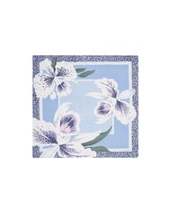 LIUJO FLOWER ORCHID Foulard vague bleu vif - &Eacute;charpes - 4