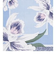 LIUJO FLOWER ORCHID Foulard vague bleu vif - &Eacute;charpes - 5