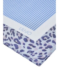 LIUJO FLOWER ORCHID Foulard vague bleu vif - &Eacute;charpes - 6