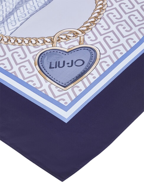 METAL Foulard robe bleue - &Eacute;charpes