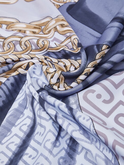 METAL Foulard robe bleue - &Eacute;charpes