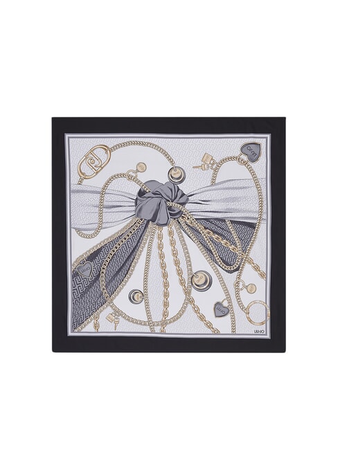 METAL Foulard NOIR - &Eacute;charpes