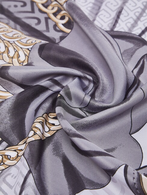 METAL Foulard NOIR - &Eacute;charpes