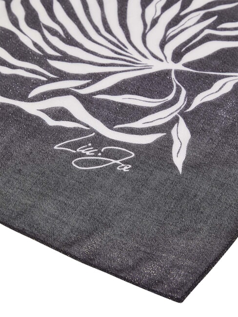 FLOWER Foulard NOIR - &Eacute;charpes