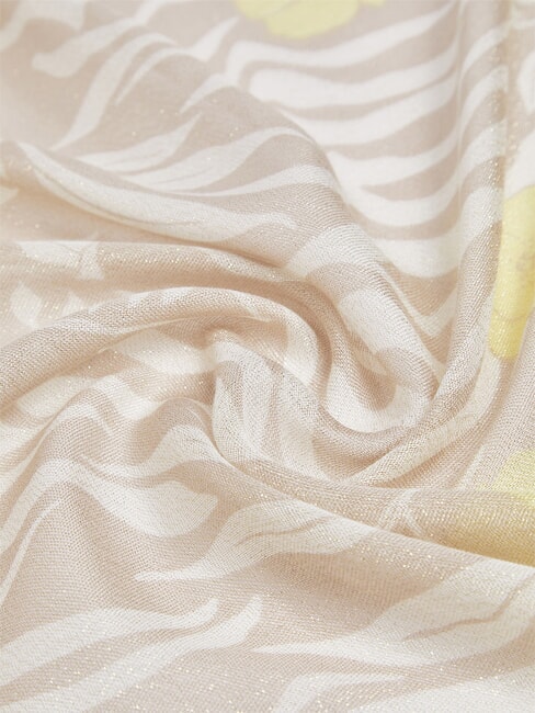 FLOWER Foulard Naturel - &Eacute;charpes