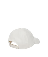 LIUJO LOGO STRIPED Casquette &agrave; visi&egrave;re cr&egrave;me blanche - Bonnets - 3