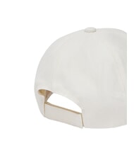 LIUJO LOGO STRIPED Casquette &agrave; visi&egrave;re cr&egrave;me blanche - Bonnets - 5