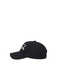 LIUJO LOGO STRIPED Casquette &agrave; visi&egrave;re NOIR - Bonnets - 2