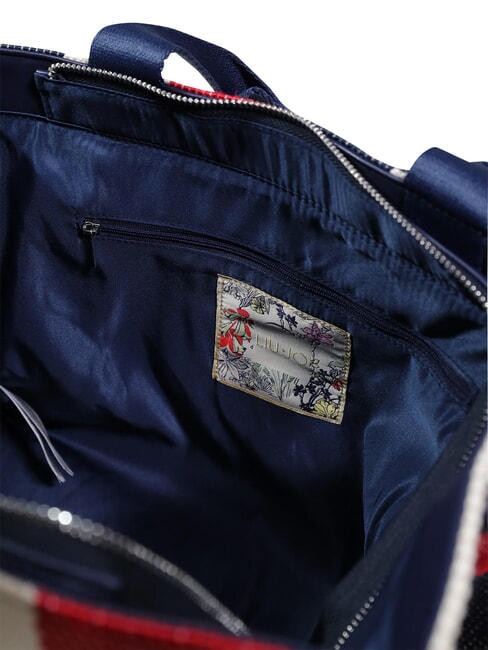 LOGO Sac &agrave; main avec bandouli&egrave;re ciel bleu - Sacs pour Femme