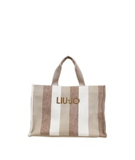 LIUJO LOGO Sac &agrave; main avec bandouli&egrave;re sable - Sacs pour Femme - 3