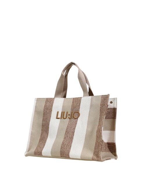 LOGO Sac &agrave; main avec bandouli&egrave;re sable - Sacs pour Femme