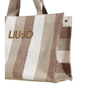 LIUJO LOGO Sac &agrave; main avec bandouli&egrave;re sable - Sacs pour Femme - 5