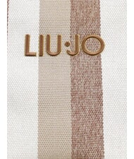 LIUJO LOGO Sac &agrave; main avec bandouli&egrave;re sable - Sacs pour Femme - 7