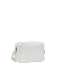 LIUJO HALONA Sac bandouli&egrave;re moyen avec logo cr&egrave;me - Sacs pour Femme - 3