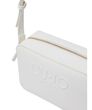 LIUJO HALONA Sac bandouli&egrave;re moyen avec logo cr&egrave;me - Sacs pour Femme - 6