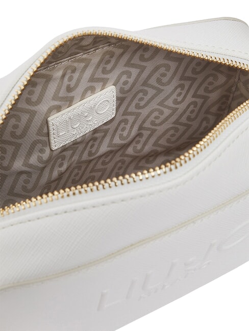 HALONA Sac bandouli&egrave;re moyen avec logo cr&egrave;me - Sacs pour Femme