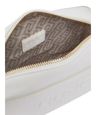 LIUJO HALONA Sac bandouli&egrave;re moyen avec logo cr&egrave;me - Sacs pour Femme - 7