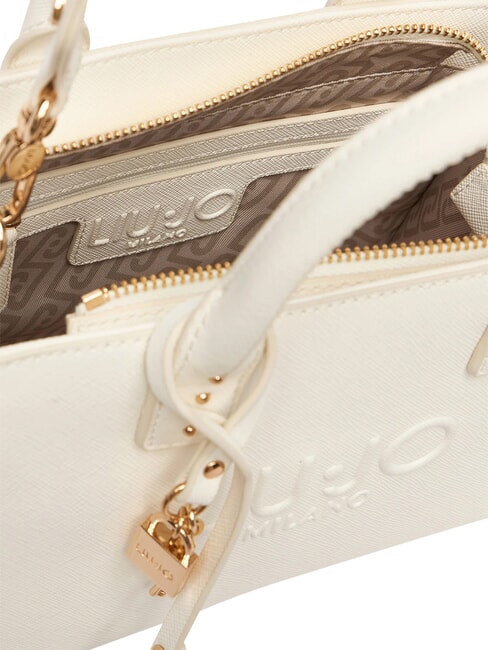 HALONA Sac &agrave; main avec bandouli&egrave;re cr&egrave;me - Sacs pour Femme