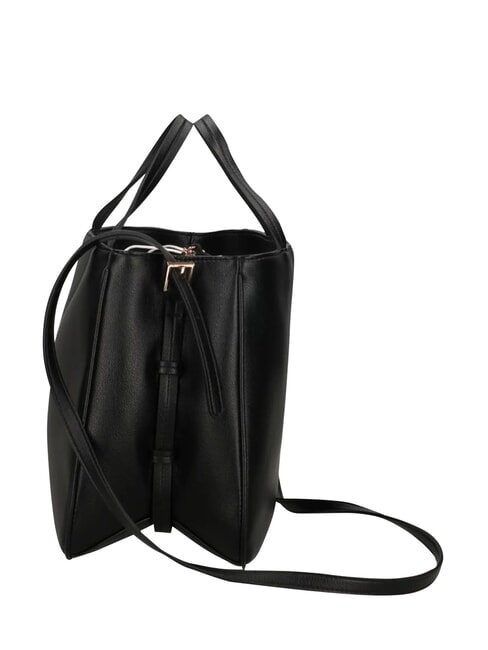 AREZU Sac &agrave; main avec bandouli&egrave;re NOIR - Sacs pour Femme