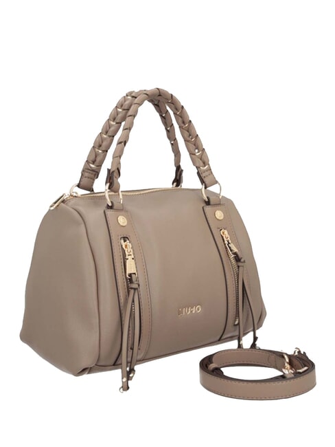 GIHEN Sac &agrave; main avec bandouli&egrave;re moka - Sacs pour Femme