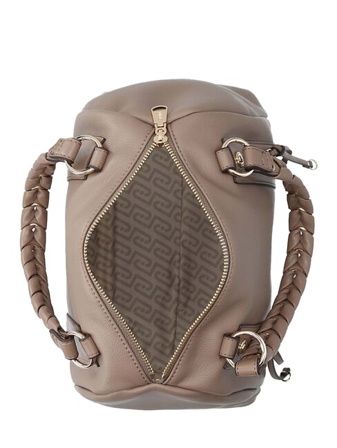 GIHEN Sac &agrave; main avec bandouli&egrave;re moka - Sacs pour Femme