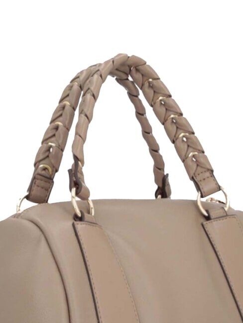 GIHEN Sac &agrave; main avec bandouli&egrave;re moka - Sacs pour Femme