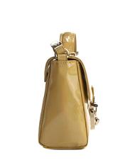 TRUSSARDI Jeans Levanto Shiny, mini sac &agrave; bandouli&egrave;re or - Sacs pour Femme - 2