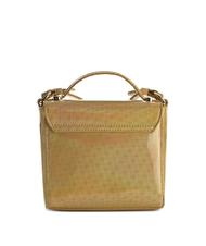 TRUSSARDI Jeans Levanto Shiny, mini sac &agrave; bandouli&egrave;re or - Sacs pour Femme - 3