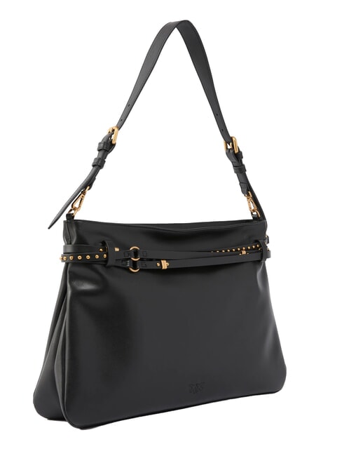 BELT BAG Grand sac noir-or antique - Sacs pour Femme