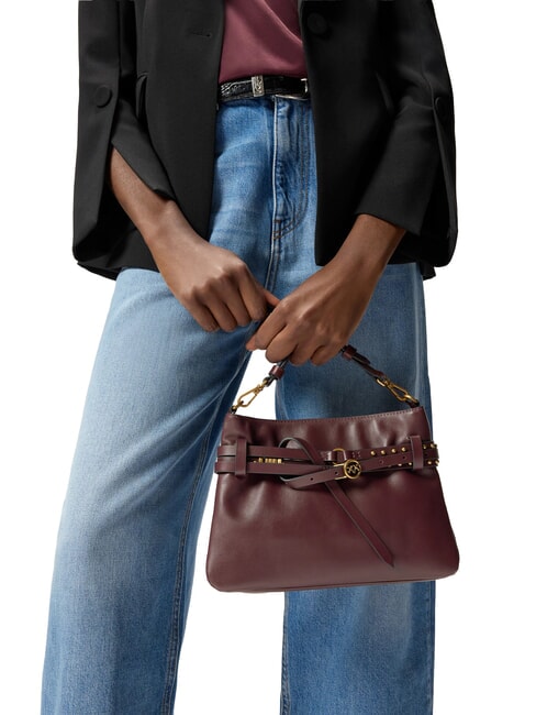 BELT BAG Mini sac vin de Bourgogne - or antique - Sacs pour Femme