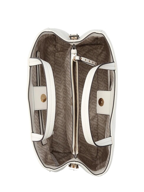 AREZU Sac &agrave; main avec bandouli&egrave;re cr&egrave;me - Sacs pour Femme