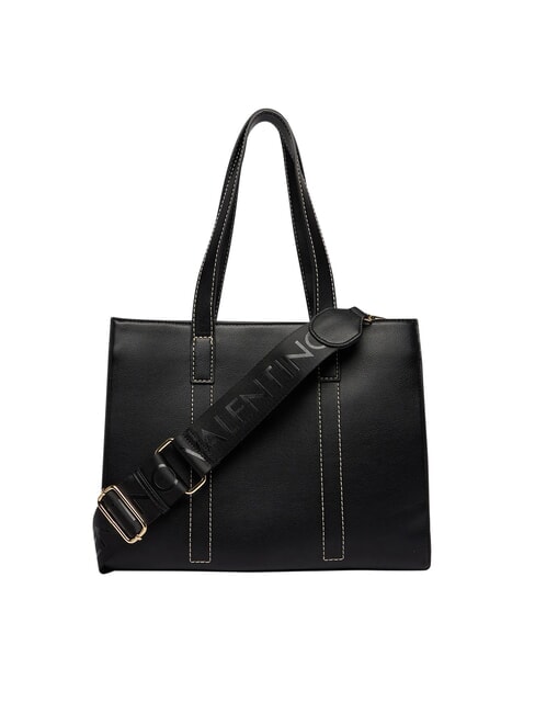 AURY RE Sac cabas port&eacute; &eacute;paule, avec bandouli&egrave;re noir - Sacs pour Femme