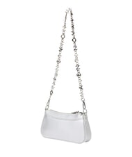 MARIO VALENTINO ELLY Mini sac bandouli&egrave;re argent - Sacs pour Femme - 4