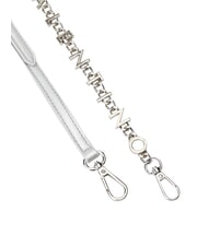 MARIO VALENTINO ELLY Mini sac bandouli&egrave;re argent - Sacs pour Femme - 6