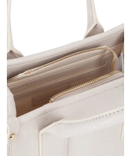 MARIO VALENTINO FOXY RE Sac cabas &eacute;cru - Sacs pour Femme - 6