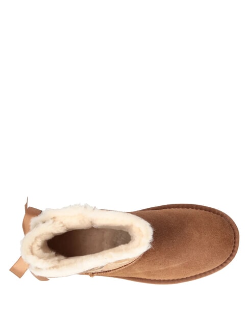 GEO bottines rembourr&eacute;es NATUREL - Chaussures Femme